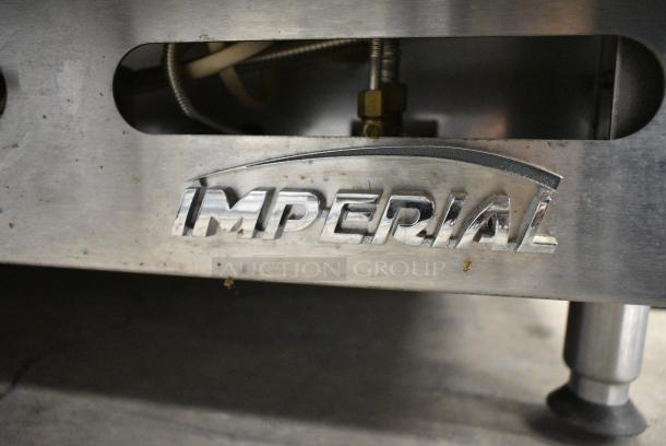 Imperial Stainless Steel Commercial Countertop Flat Top Griddle. - Image 3 of 4