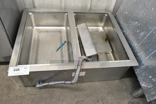 Wells MDC200T Stainless Steel Commercial 2 Well Steam Table Drop In. 208/240 Volts, 1 Phase. - Image 1 of 5