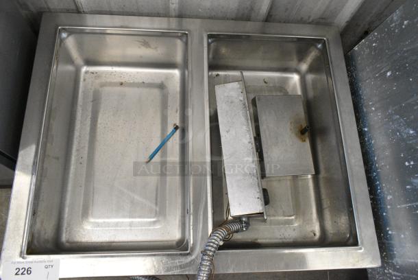 Wells MDC200T Stainless Steel Commercial 2 Well Steam Table Drop In. 208/240 Volts, 1 Phase. - Image 2 of 5