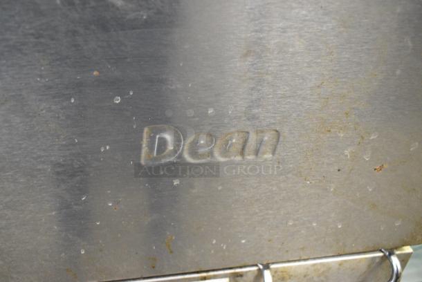 2018 Dean SR42GN Stainless Steel Commercial Floor Style Natural Gas Powered Deep Fat Fryer. 105,000 BTU. - Image 3 of 5