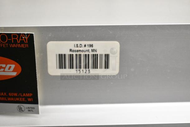 Hatco GRB4-42 Metal Countertop Heated Display Merchandiser. 120 Volts, 1 Phase. Tested and Working! - Image 4 of 4