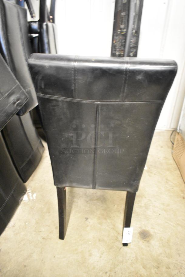 19 Black Dining Height Chair. 19 Times Your Bid! - Image 3 of 5