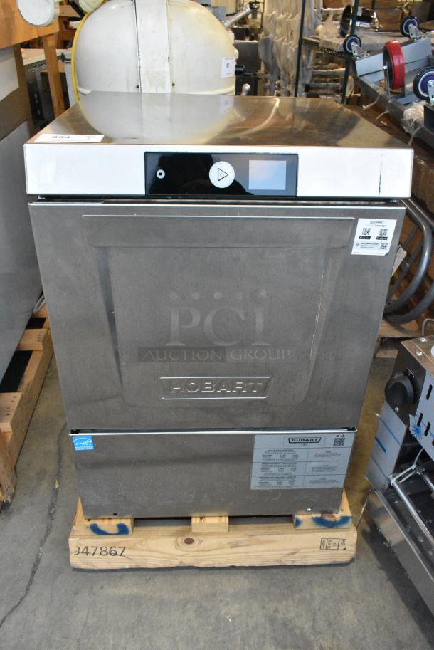 BRAND NEW SCRATCH AND DENT! 2024 Hobart LXNH Stainless Steel Commercial Undercounter Dishwasher. 120/208-240 Volts, 1 Phase. - Image 1 of 6