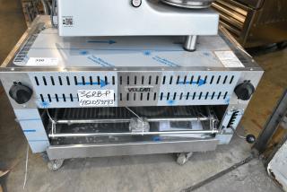 BRAND NEW SCRATCH AND DENT! Vulcan 36RB-P Stainless Steel Commercial Gas Powered Cheese Melter.