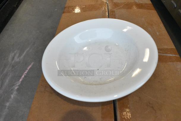 Box of Tuxton White Ceramic Pasta Plates - Image 1 of 4