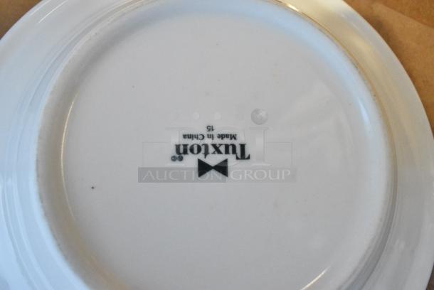 Box of Tuxton White Ceramic Pasta Plates - Image 4 of 4