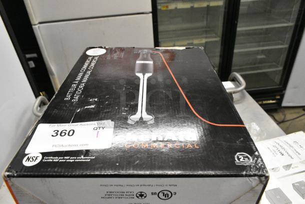 BRAND NEW SCRATCH AND DENT! KitchenAid KHBC312OB 300 Series 12" Two-Speed Immersion Blender - Image 2 of 4
