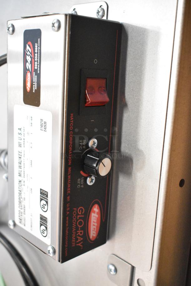 BRAND NEW SCRATCH AND DENT! Hatco Glo Ray GRSBF-48-I Metal Heated Shelf. 120 Volts, 1 Phase. - Image 4 of 5