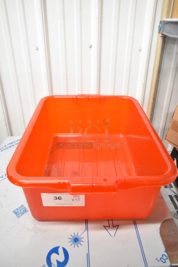 8 Various Items Including 2142SFSCW 2 Quart Container, 27140379 Pastry Brush, 407KRMAG24 Choice Rack Knife Magnet Strip, Choice 40720155RD Red Cutting Board, Choice 40720155BL Blue Cutting Board, Poly Bus Bin. 8 Times Your Bid! - Image 8 of 12