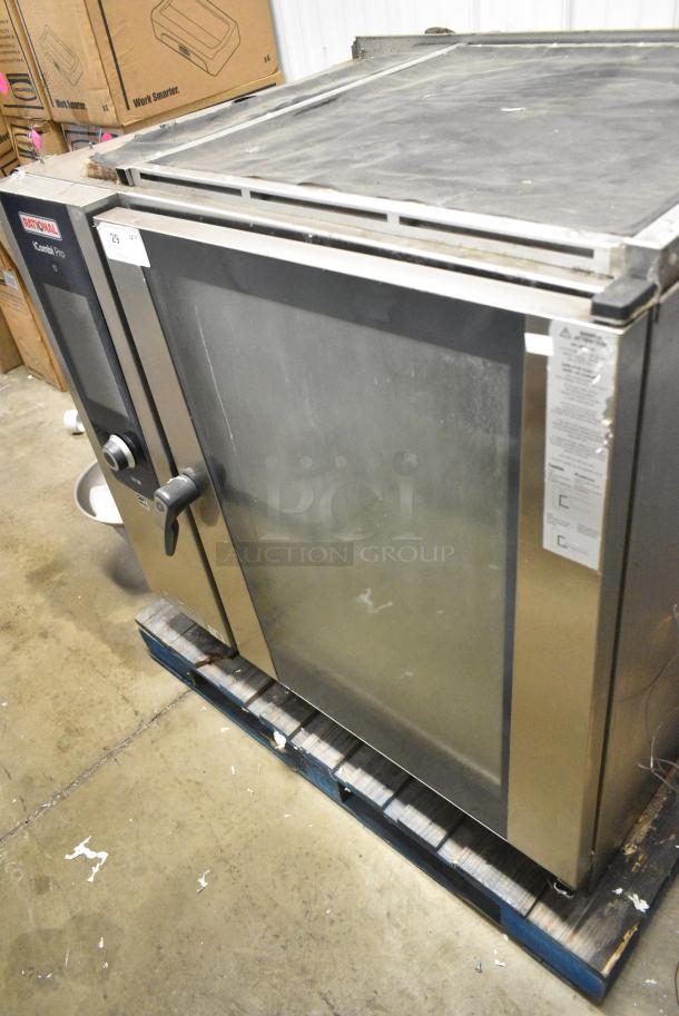 2021 Rational LM100EE.AXXXX iCombi Pro Stainless Steel Commercial Electric Powered Combi Convection Oven. 440 Volts, 3 Phase. - Image 1 of 8