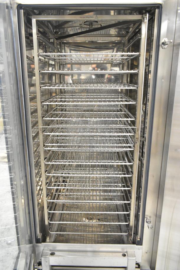 BRAND NEW! 2021 Blodgett BCT 202 Stainless Steel Commercial Natural Gas Powered Roll In Rack Full Size Combi Convection Oven w/ Rack and Touchscreen Control. - Image 4 of 8