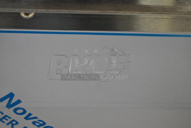 BRAND NEW! 2016 BKI HSS4-2TSQ Stainless Steel Commercial Floor Style 2 Tier Warming Display Case Merchandiser. 230 Volts, 1 Phase. - Image 3 of 4