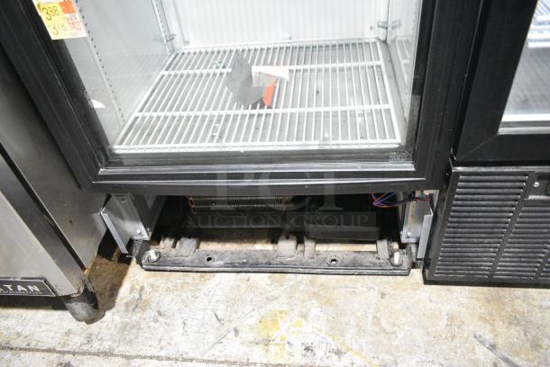 2017 True GDM-12-HC-LD Metal Commercial Single Door Reach In Cooler Merchandiser w/ Poly Coated Racks. 115 Volts, 1 Phase. Tested and Working! - Image 2 of 4