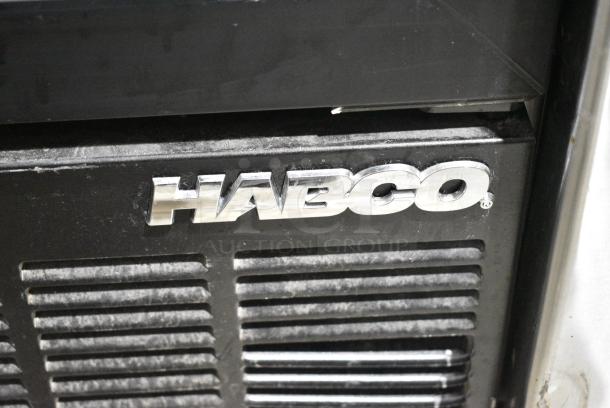 Habco SE12 Metal Commercial Single Door Reach In Cooler Merchandiser w/ Poly Coated Racks. 115 Volts, 1 Phase. Tested and Working! - Image 2 of 4