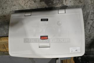 Rubbermaid Poly Wall Mount Diaper Changing Station.