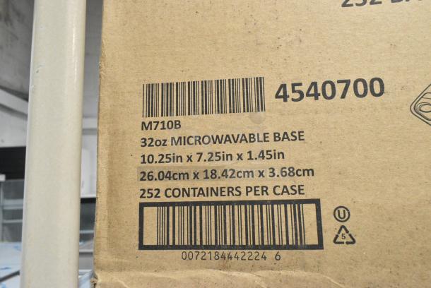 BRAND NEW IN BOX! MicroRaves M710B 10″ x 7″ Container 32 oz Microwavable Black - Image 2 of 2