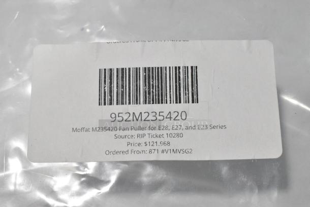 4 BRAND NEW IN BOX! Items Including 952M235420 Moffat M235420 Fan Puller for E28, E27, and E23 Series, 952M237448K Moffat M237448K Temperature Probe Kit for E32 Series, HP79213 Henny Penny 79213 Transducer-Pressure 30 Psi, HP56878 Henny Penny 56878 Gas Shock Wrench. 4 Times Your Bid! - Image 4 of 10