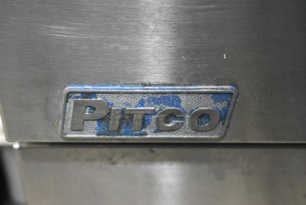 2017 Pitco Frialator SG14 Stainless Steel Commercial Floor Style Propane Gas Powered Deep Fat Fryer on Commercial Casters. 110,000 BTU. - Image 2 of 6