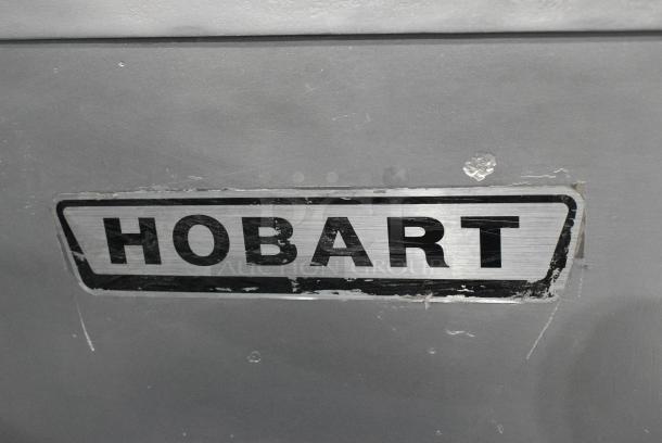 Hobart H-600 Metal Commercial Floor Style 60 Quart Planetary Dough Mixer w/ Stainless Steel Mixing Bowl and Dough Hook Attachment. 230 Volts, 1 Phase. - Image 3 of 6