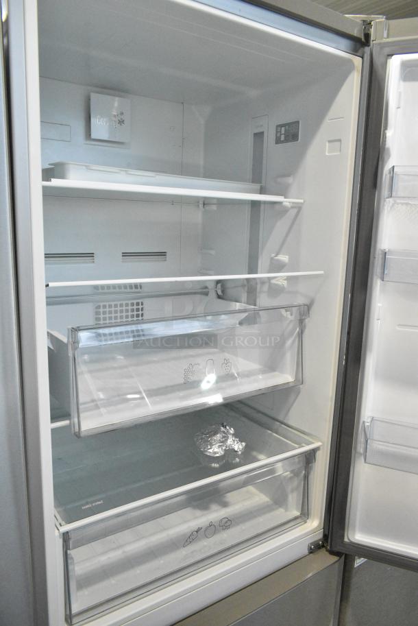 Blomberg Stainless Steel Cooler w/ Freezer. Tested and Working! - Image 3 of 5