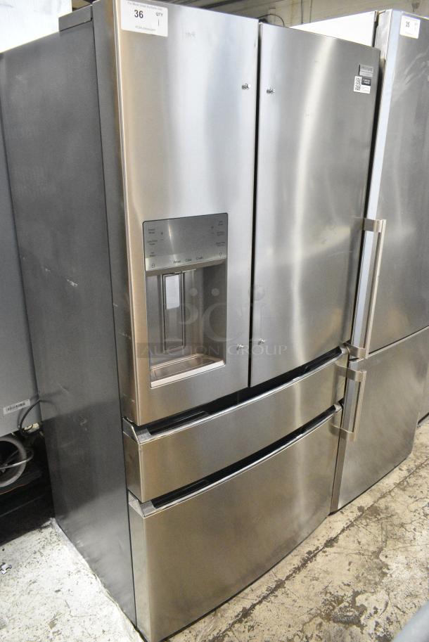 BRAND NEW SCRATCH AND DENT! Frigidaire GRMC2273CF Stainless Steel Cooler w/ Freezer. 115 Volts, 1 Phase. Tested and Powers On But Does Not Get Cold - Image 1 of 9