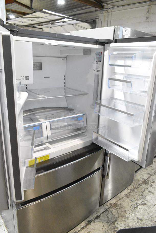 BRAND NEW SCRATCH AND DENT! Frigidaire GRMC2273CF Stainless Steel Cooler w/ Freezer. 115 Volts, 1 Phase. Tested and Powers On But Does Not Get Cold - Image 4 of 9
