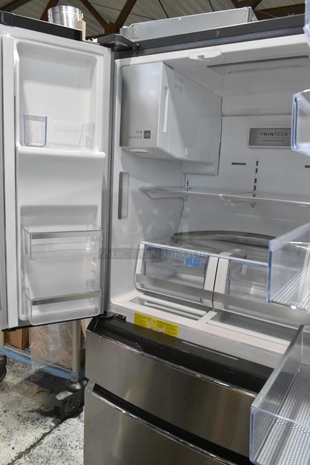 BRAND NEW SCRATCH AND DENT! Frigidaire GRMC2273CF Stainless Steel Cooler w/ Freezer. 115 Volts, 1 Phase. Tested and Powers On But Does Not Get Cold - Image 5 of 9