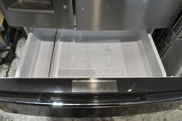 BRAND NEW SCRATCH AND DENT! Frigidaire GRMC2273CF Stainless Steel Cooler w/ Freezer. 115 Volts, 1 Phase. Tested and Powers On But Does Not Get Cold - Image 6 of 9