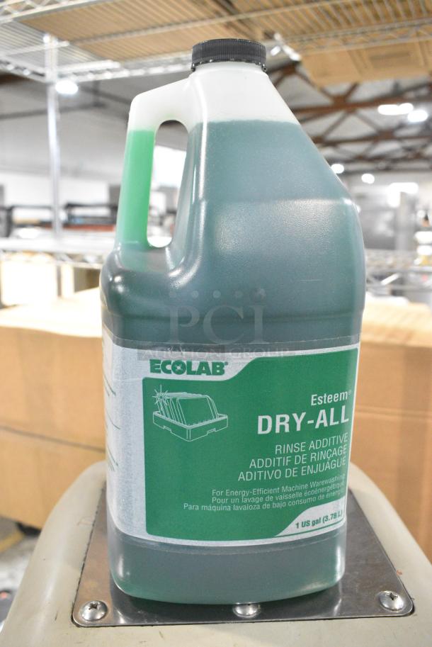 ALL ONE MONEY! Lot of Ecolab Dry All Rinse Additive, Steelman Pre Buff Cleaner, - Image 1 of 6