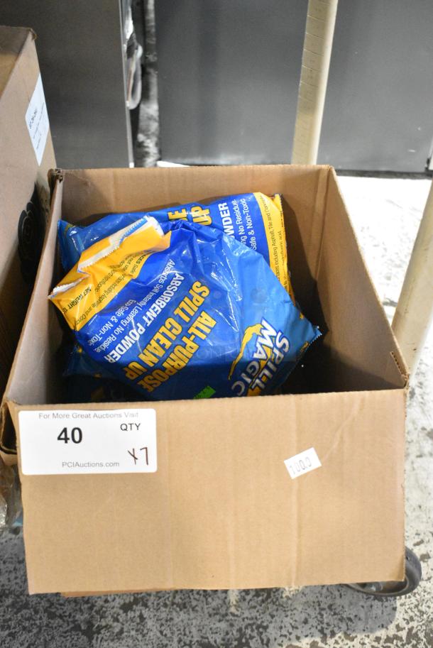 ALL ONE MONEY! Lot of 7 Spill Magic All Purpose Spill Clean Up - Image 1 of 3