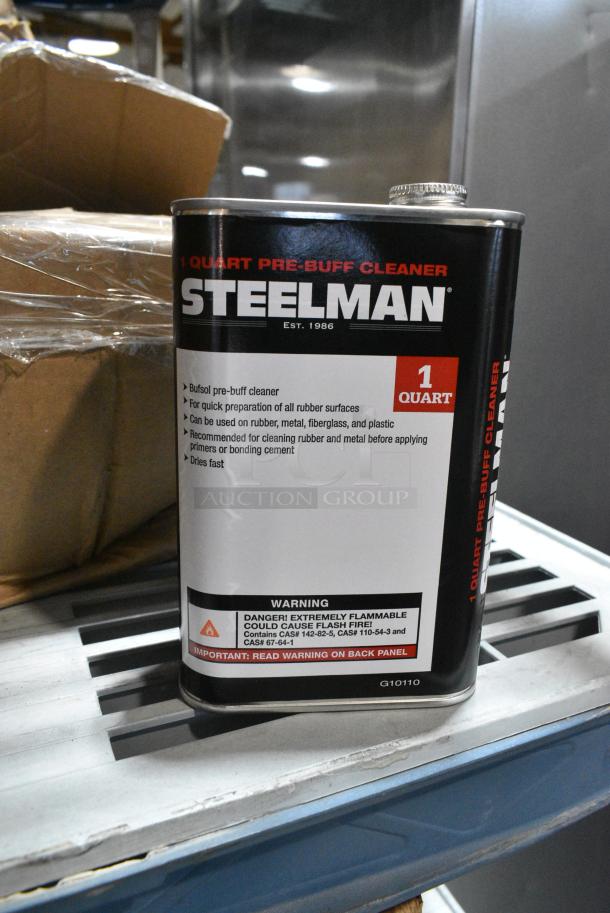 BRAND NEW! Box of 4 Steelman Pre Buff Cleaner - Image 1 of 4