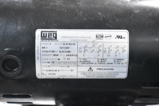 Raami Stainless Steel Commercial Popsicle Maker w/ Attachments on Commercial Casters. 127/220 Volts, 1 Phase. - Image 12 of 12