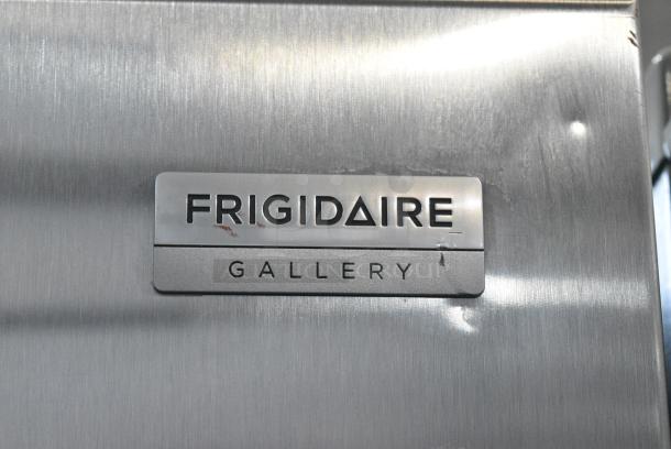 BRAND NEW SCRATCH AND DENT! Frigidaire Gallery Stainless Steel Cooler w/ Freezer and Water/Ice Dispenser. Tested and Powers On But Does Not Get Cold - Image 3 of 9