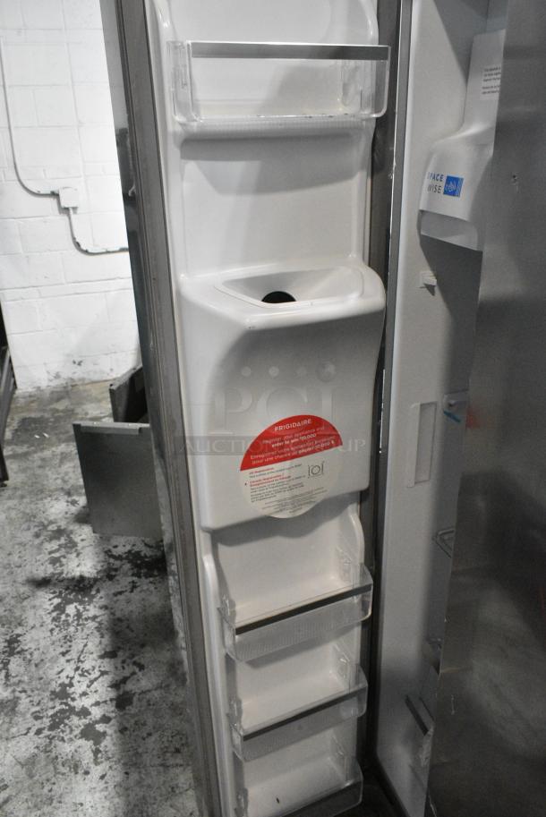 BRAND NEW SCRATCH AND DENT! Frigidaire Gallery Stainless Steel Cooler w/ Freezer and Water/Ice Dispenser. Tested and Powers On But Does Not Get Cold - Image 8 of 9