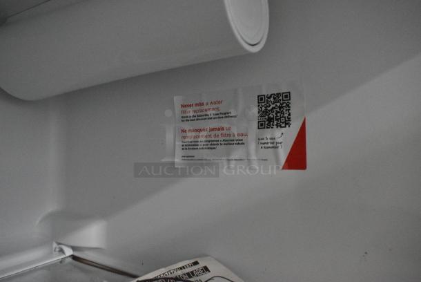 BRAND NEW SCRATCH AND DENT! Frigidaire Gallery Stainless Steel Cooler w/ Freezer and Water/Ice Dispenser. Tested and Powers On But Does Not Get Cold - Image 9 of 9