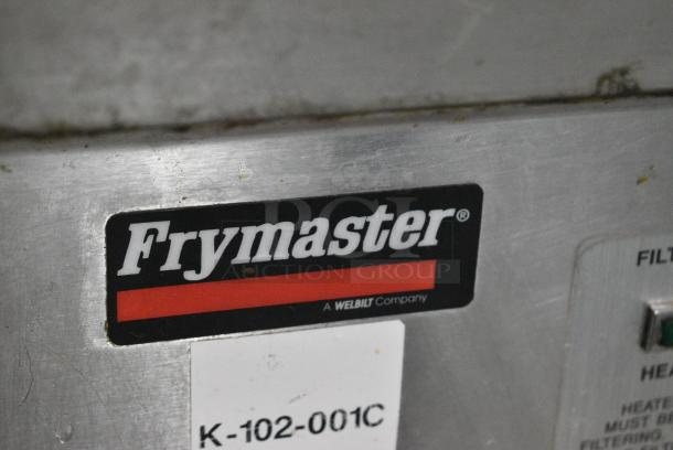 Frymaster FH217SE Stainless Steel Commercial Electric Powered 2 Bay Deep Fat Fryer w/ 2 Dumping Stations on Commercial Casters. 480 Volts, 3 Phase. - Image 5 of 17