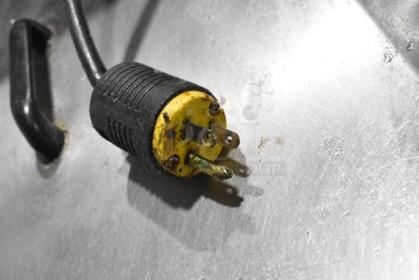 Frymaster FH217SE Stainless Steel Commercial Electric Powered 2 Bay Deep Fat Fryer w/ 2 Dumping Stations on Commercial Casters. 480 Volts, 3 Phase. - Image 8 of 17