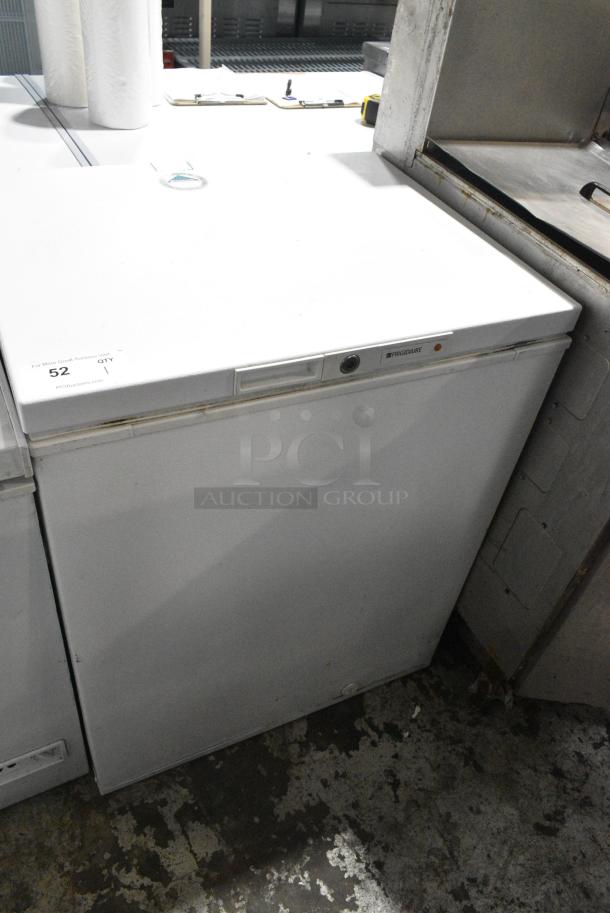 Frigidaire FFC05M5CW0 Chest Freezer, 115 Volts, 1 Phase. Tested and Powers On But Does Not Get Cold - Image 1 of 4