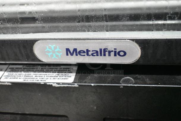 BRAND NEW SCRATCH AND DENT! Metalfrio NG26CHC Metal Commercial Single Door Reach In Cooler Merchandiser. 115 Volts, 1 Phase. Tested and Working! - Image 2 of 5