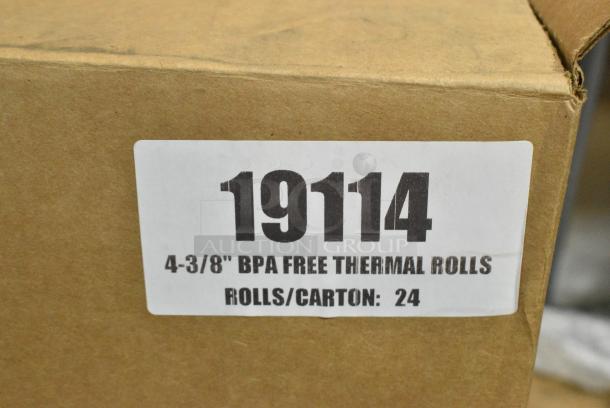 29 BRAND NEW! Boxes of 19114 Thermal Receipt Printer Rolls. 29 Times Your Bid! - Image 4 of 4