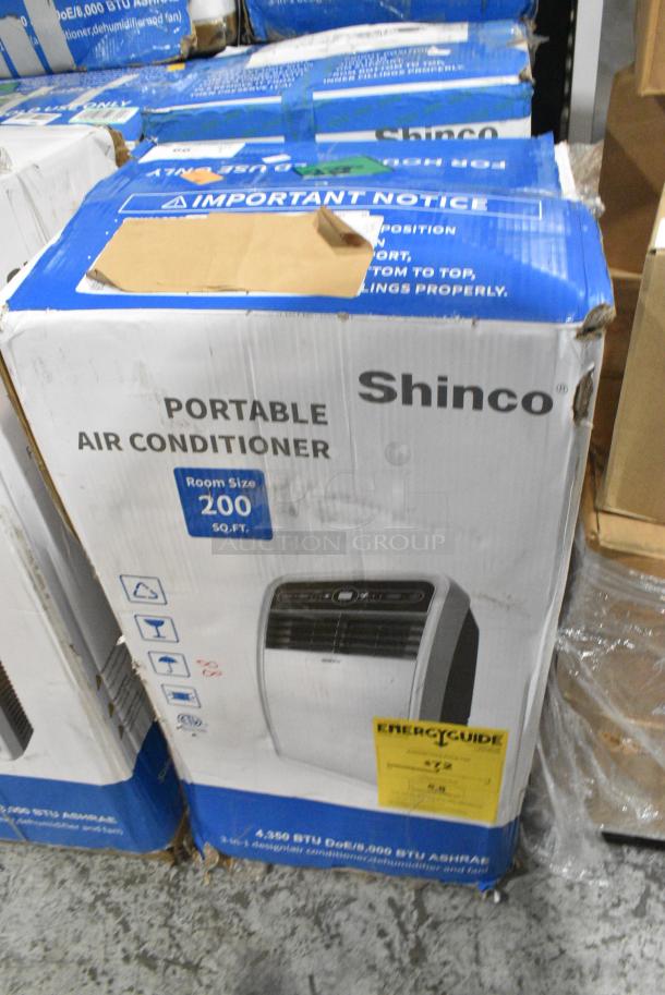 BRAND NEW SCRATCH AND DENT! Shinco SPF1-08C 4,350 BTU Portable Air Conditioner. - Image 1 of 2