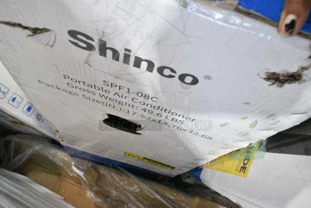 BRAND NEW SCRATCH AND DENT! Shinco SPF1-08C 4,350 BTU Portable Air Conditioner. - Image 2 of 2