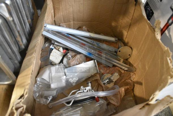 ALL ONE MONEY! Lot of Various Items Including Wire Shelf Corners and Pot Rack Hooks - Image 3 of 4