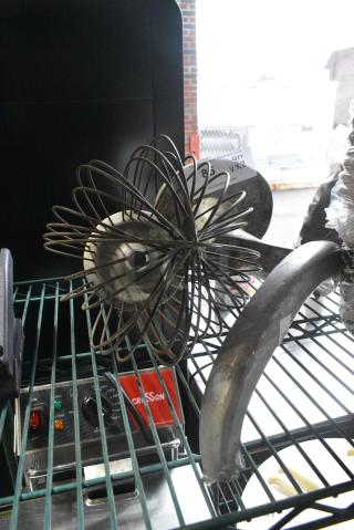 2 Metal Attachment for Hobart Mixer; A20 20 Quart Whisk and Dough Hook. 2 Times Your Bid!