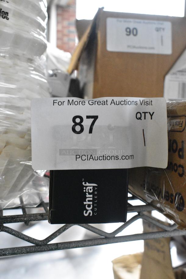 BRAND NEW IN BOX! Schraf 2 Stage Handheld Knife Sharpener - Image 2 of 3