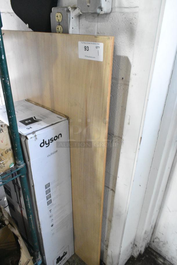 BRAND NEW SCRATCH AND DENT! Lancaster Table and Seating Wood Pattern Tabletop - Image 2 of 3