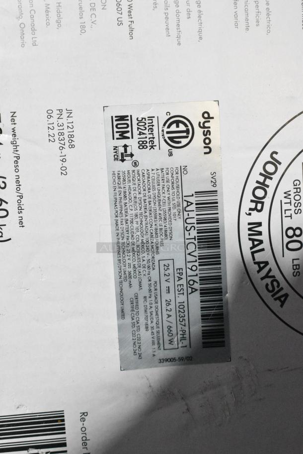 BRAND NEW SCRATCH AND DENT! Dyson Outsize Vacuum - Image 3 of 3