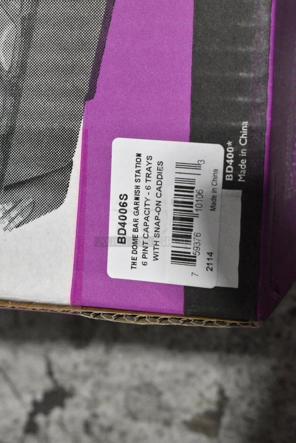 3 Various Items Including San Jamar BDSX100 Dome Stacker and San Jamar BD4006S Dome Garnish Center. 3 Times Your Bid! - Image 5 of 9