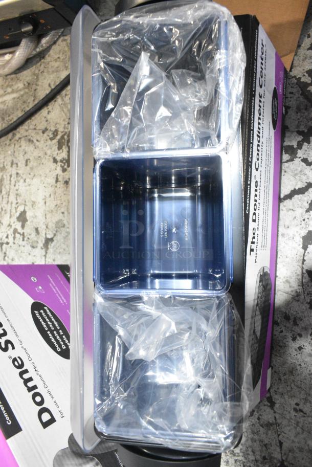 3 Various Items Including San Jamar BDSX100 Dome Stacker and San Jamar BD4006S Dome Garnish Center. 3 Times Your Bid! - Image 9 of 9