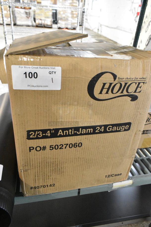 BRAND NEW! Box of 7 Choice 2/3 Size Stainless Steel Drop In Bins. 2/3x4. - Image 2 of 6